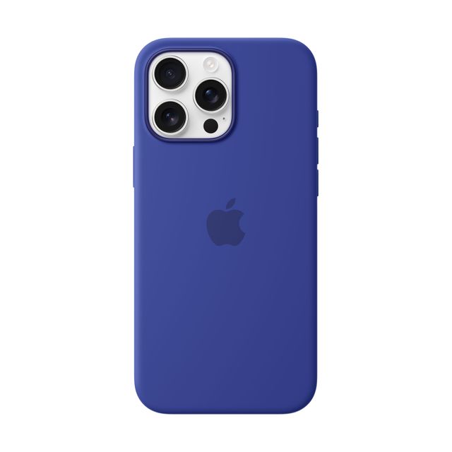 Apple iPhone 16 Pro Max Silicone Case with MagSafe' for iPhone 16 Pro Max - Ultramarine