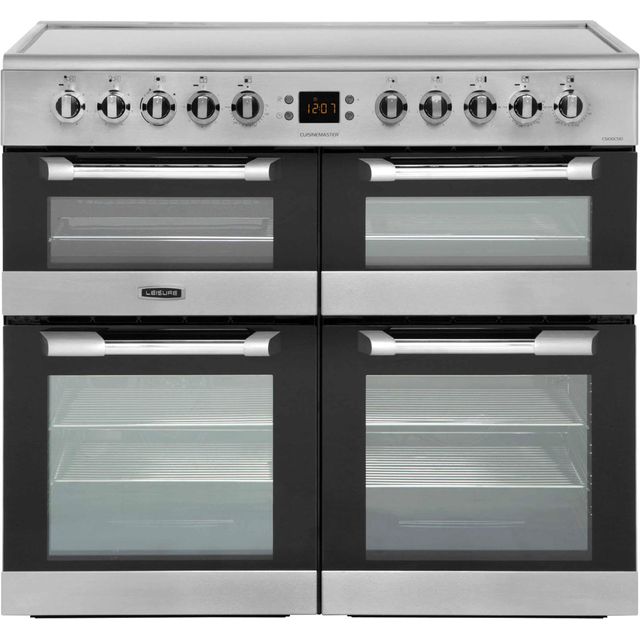 Leisure Cuisinemaster CS100C510X 100cm Electric Range Cooker with Ceramic Hob - Stainless Steel - A/A/A Rated