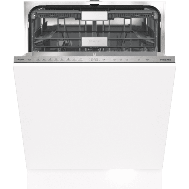 Hisense HV693C60UK Fully Integrated Standard Dishwasher - Black - HV693C60UK_BK - 1