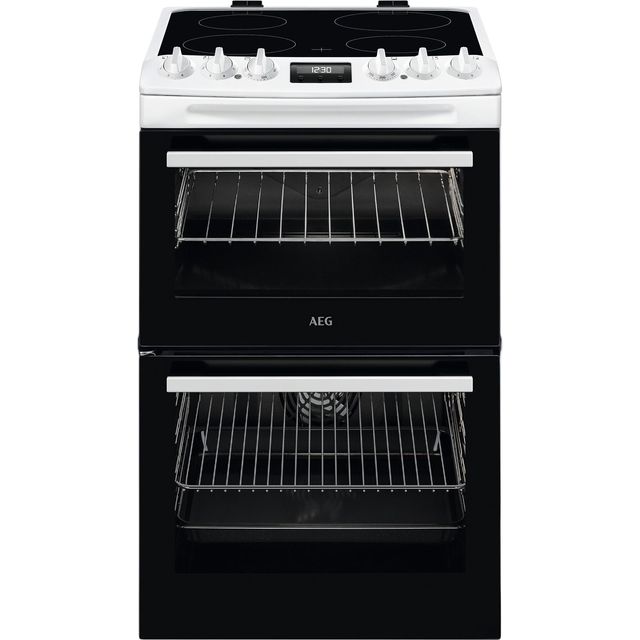 AEG CCX1530ACW Electric Cooker with Ceramic Hob - White - A/A Rated