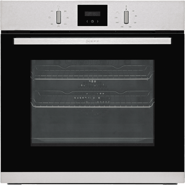 NEFF N30 B1GCC0AN0B Built In Electric Single Oven - Stainless Steel - A Rated