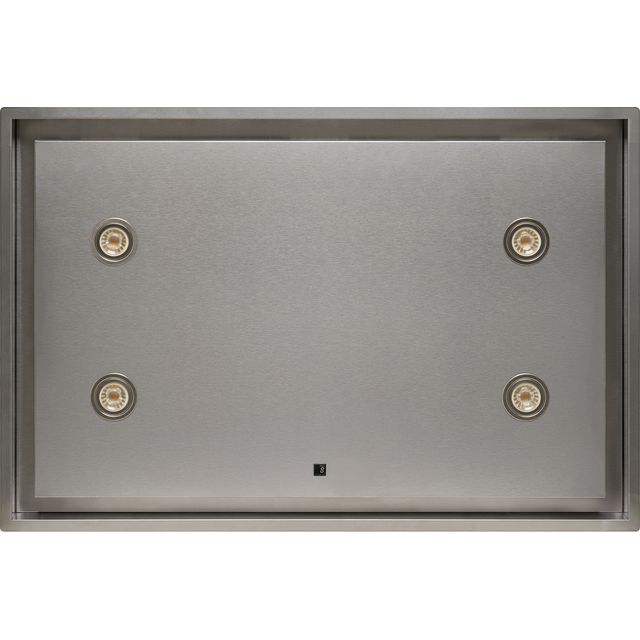 CDA EVX90SS 90 cm Canopy Cooker Hood - Stainless Steel - EVX90SS - 1