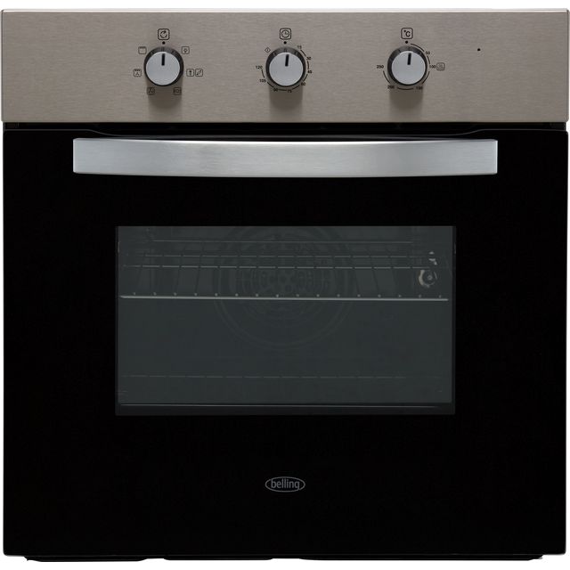 Belling BI602MM Built In Electric Single Oven - Stainless Steel - A Rated