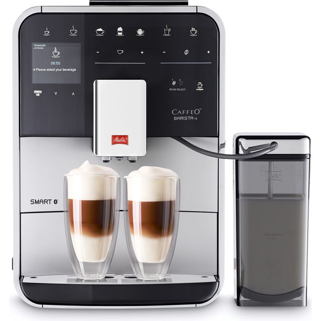 Melitta Barista TS Smart 6764548 Bean to Cup Coffee Machine - Silver 