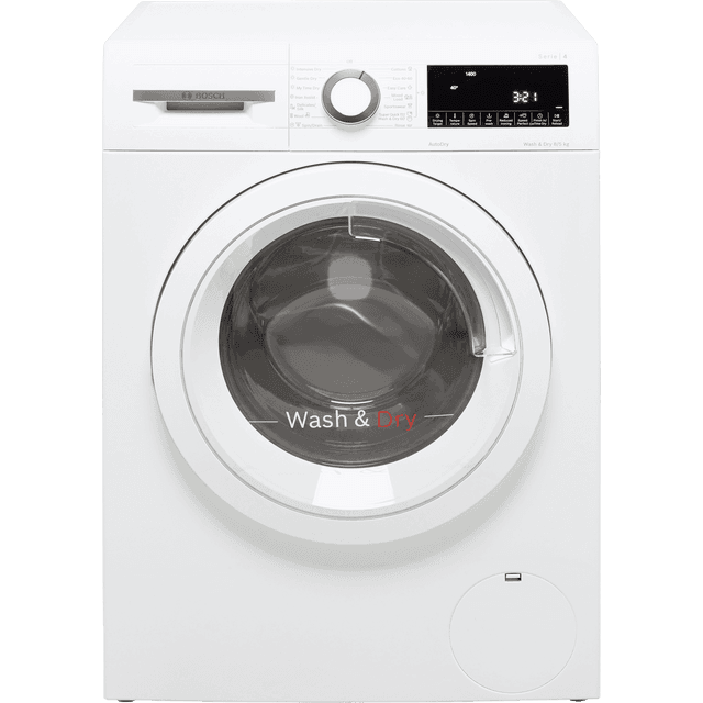 Bosch Series 4 WNA134U8GB 8Kg / 5Kg Washer Dryer - White - WNA134U8GB_WH - 1