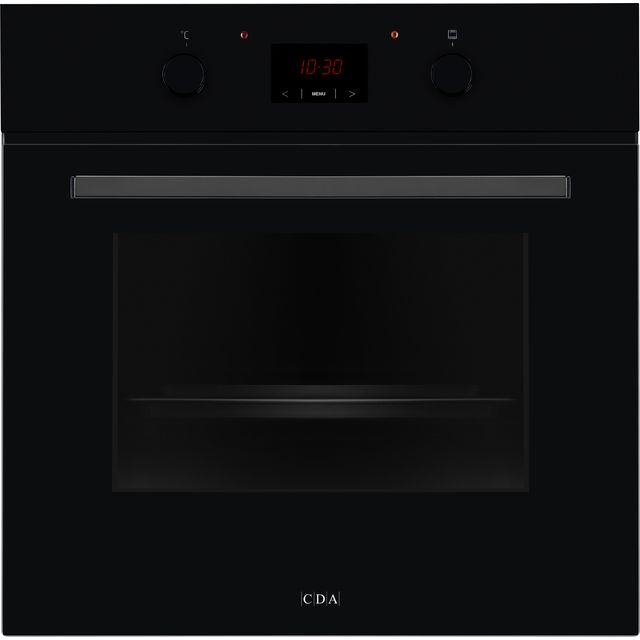 CDA SC030BL Built In Electric Single Oven - Black - A Rated