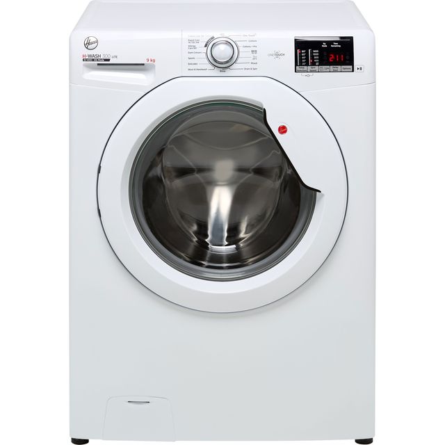 Hoover H-WASH 300 LITE H3W492DA4/1-80 9Kg Washing Machine - White - H3W492DA4/1-80_WH - 1
