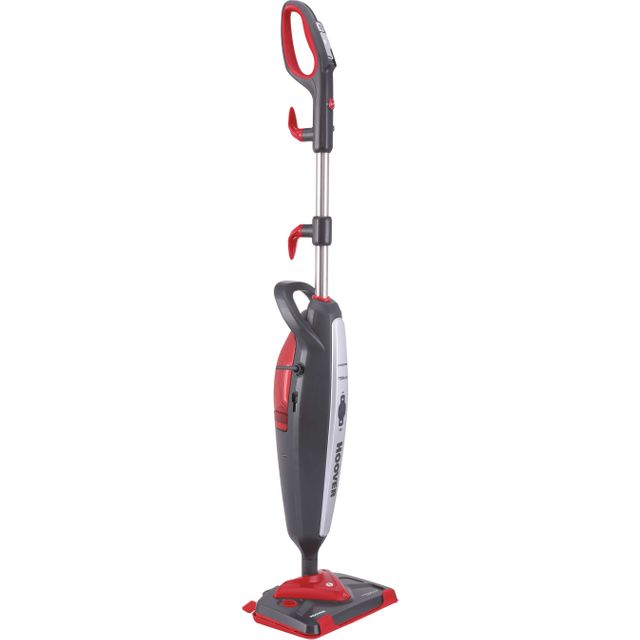 CAD1700D | Hoover Steam Cleaner | Grey & Red | ao.com