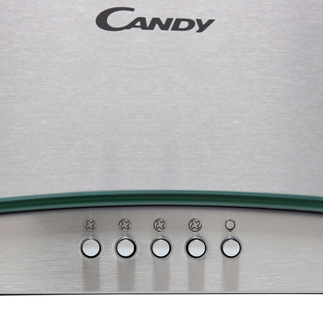 Candy CGM64/1X 60 cm Chimney Cooker Hood - Stainless Steel / Glass - CGM64/1X_SSG - 2