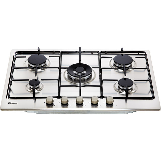 Candy CHW74WX Built In Gas Hob - Stainless Steel - CHW74WX_SS - 3