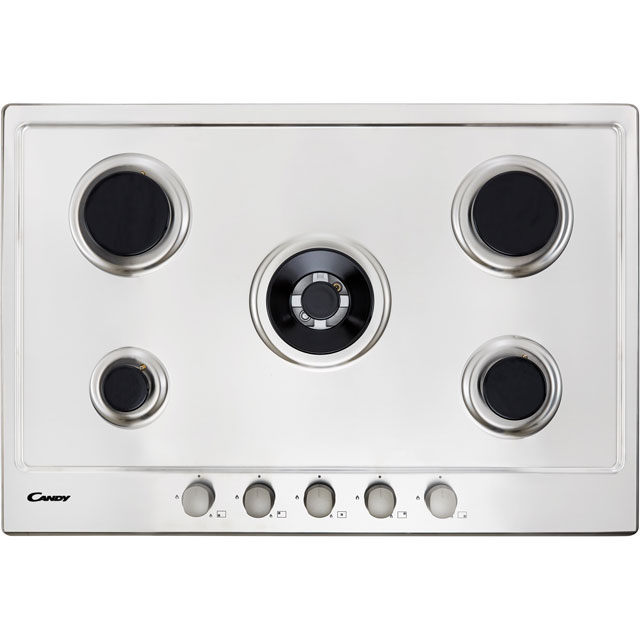 Candy CHW74WX Built In Gas Hob - Stainless Steel - CHW74WX_SS - 4