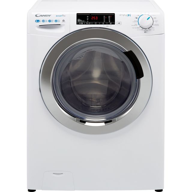 Candy Smart Pro CSOW4853TWCE Wifi Connected 8Kg / 5Kg Washer Dryer with 1400 rpm - White - E Rated 