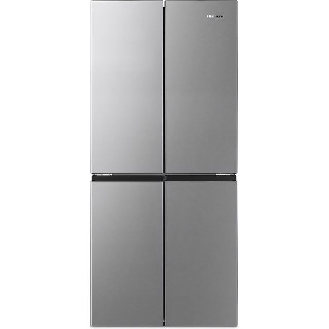 Hisense RQ563N4SI2 Total No Frost American Fridge Freezer - Stainless Steel - E Rated