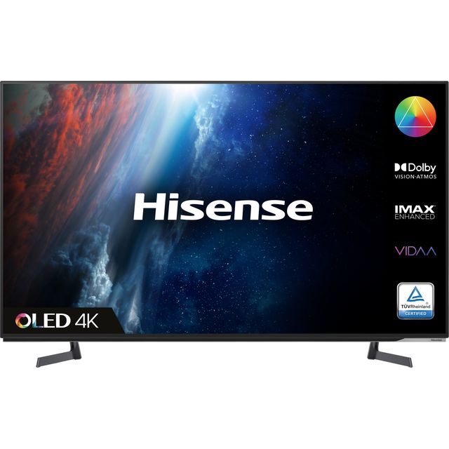 Hisense 55A8GTUK 55" Smart 4K Ultra HD OLED TV - Grey - 55A8GTUK - 1
