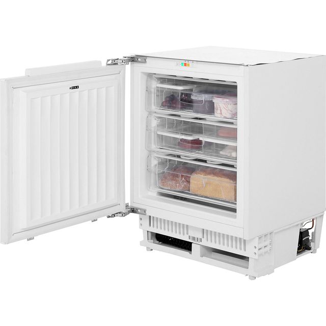 Amica UZ130.3 Integrated Under Counter Freezer - White - UZ130.3_WH - 1