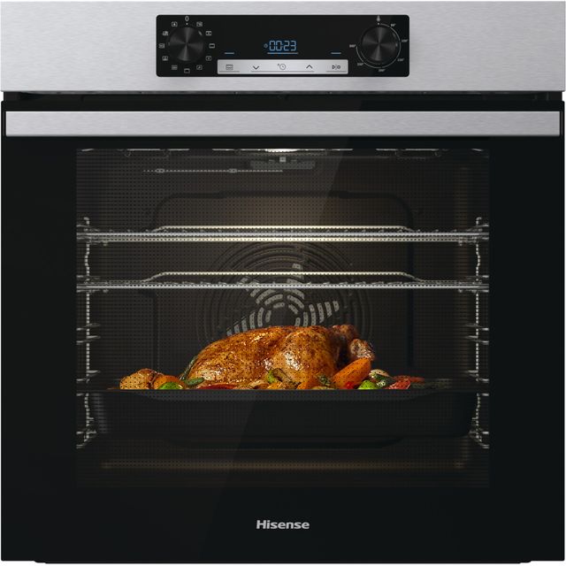 Hisense BI62212AXUK Built In Electric Single Oven - Stainless Steel - A Rated