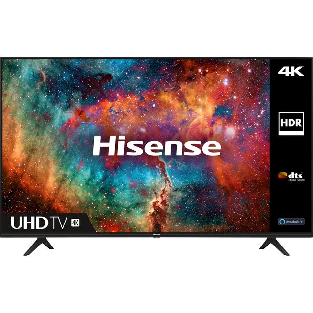 Hisense 50A7100FTUK 50" Smart 4K Ultra HD TV - Black - 50A7100FTUK - 1