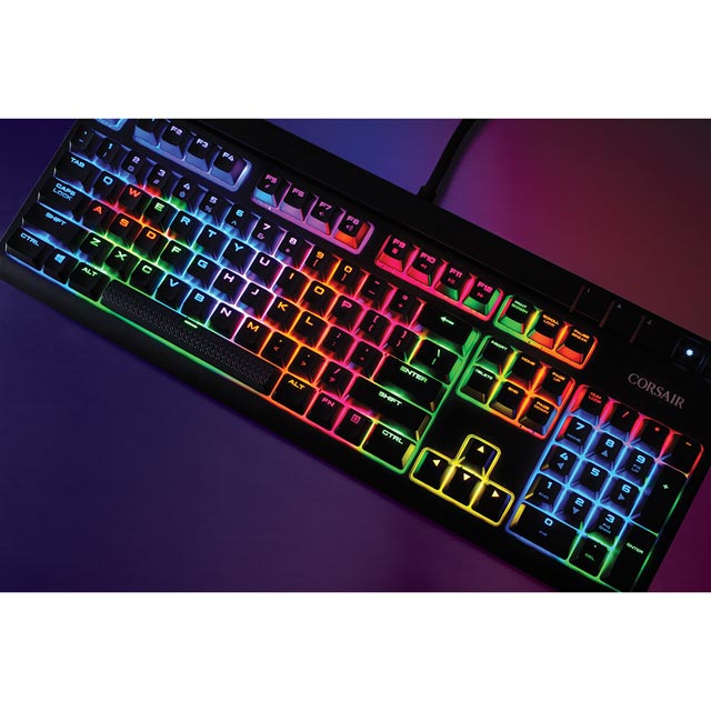 Corsair Strafe RGB MX Silent Wired USB Gaming Keyboard Review
