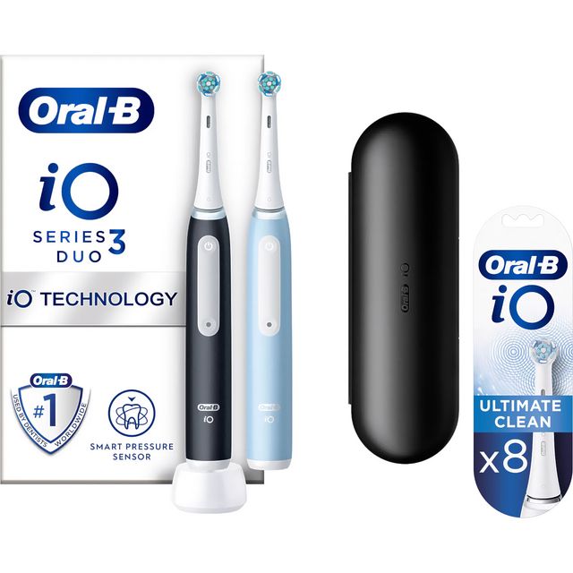 Oral B iO 3 Electric Toothbrush - Blue / Black