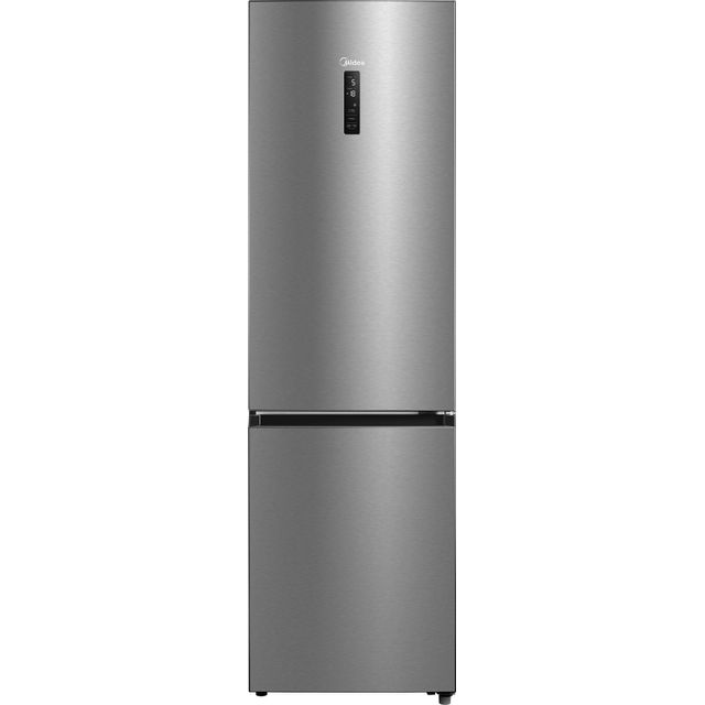 Midea MDRB521MGB02 201cm High 60/40 No Frost Fridge Freezer - Inox - B Rated