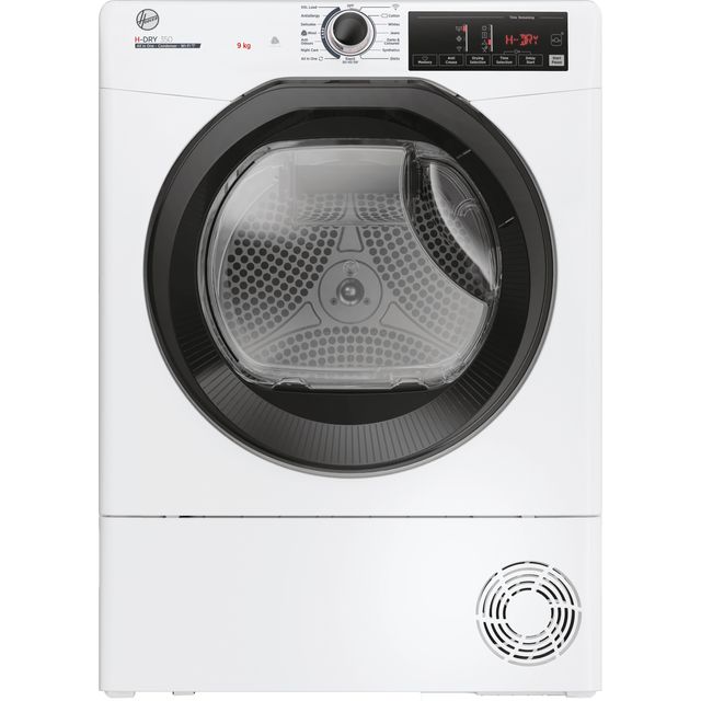 Hoover H-DRY 350 HRE C9TBE-80 Wifi Connected 9Kg Condenser Tumble Dryer - White - B Rated