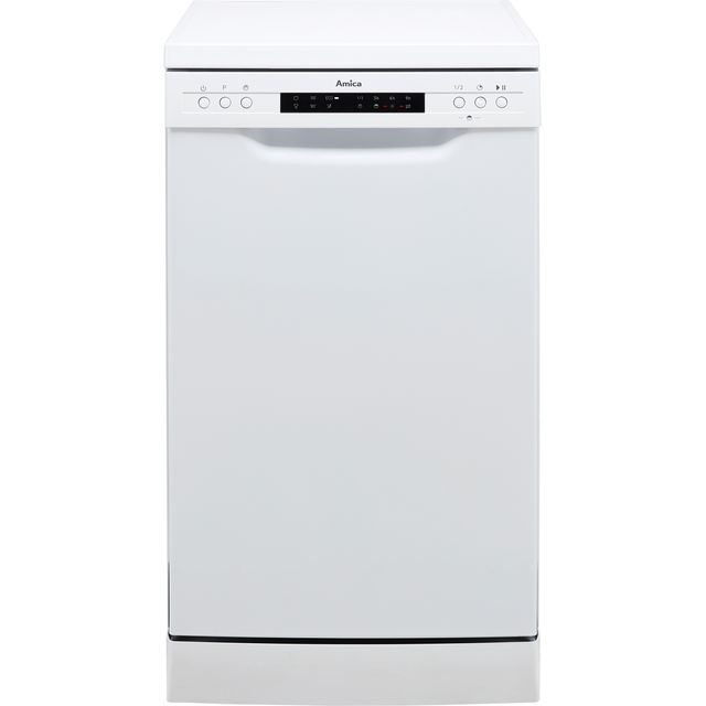Amica ADF430WH Slimline Dishwasher - White - E Rated