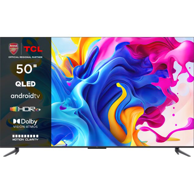 TCL 50C645K 50" Smart 4K Ultra HD TV - Brushed Titanium - 50C645K - 1