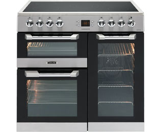 Leisure Cuisinemaster CS90C530X 90cm Electric Range Cooker with Ceramic Hob - Stainless Steel - A/A/A Rated