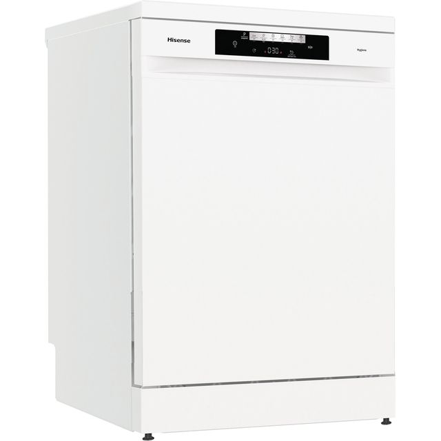Hisense HS643D60WUK Standard Dishwasher - White - HS643D60WUK_WH - 1