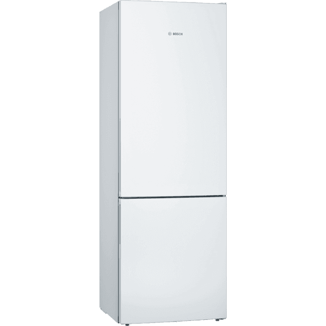 Bosch Series 6 KGE49AWCAG 70/30 Fridge Freezer - White - C Rated - KGE49AWCAG_WH - 1