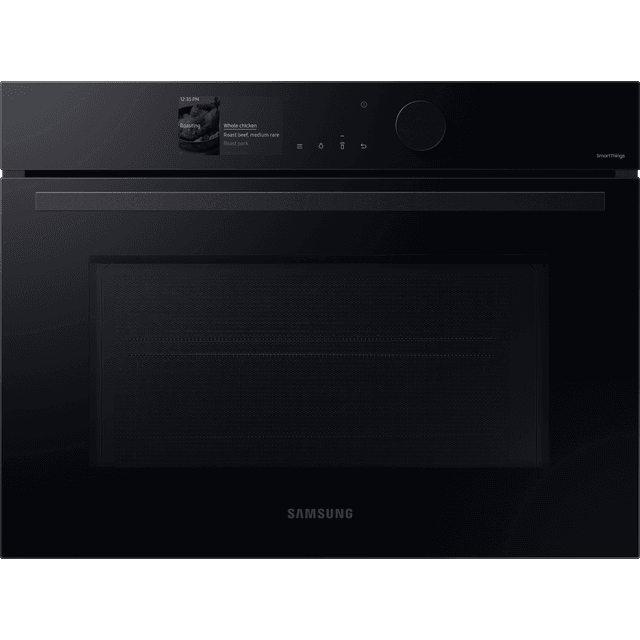 Samsung Series 6 Bespoke NQ5B6753CAK Built In Electric Single Oven - Clean Black - NQ5B6753CAK_BK - 1