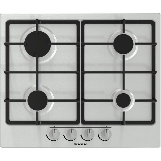 Hisense GM643XF Built In Gas Hob - Stainless Steel - GM643XF_SS - 1