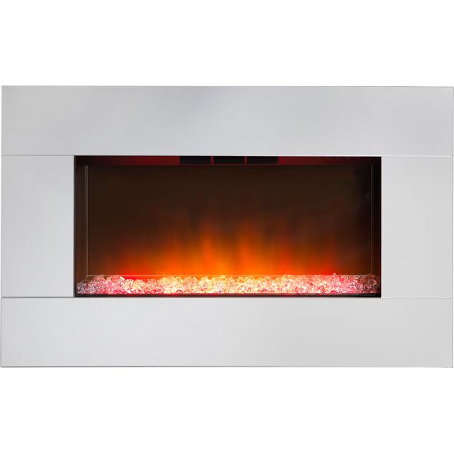 Dimplex Diamantique DIAM14E Pebble Bed Wall Mounted Fire With Remote Control - Mirror Glass 
