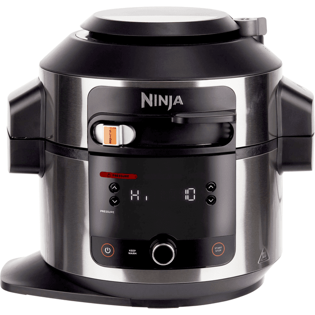 Ninja Foodi 11-in-1 SmartLid OL550UK 6 Litre Multi Cooker - Stainless Steel / Black 