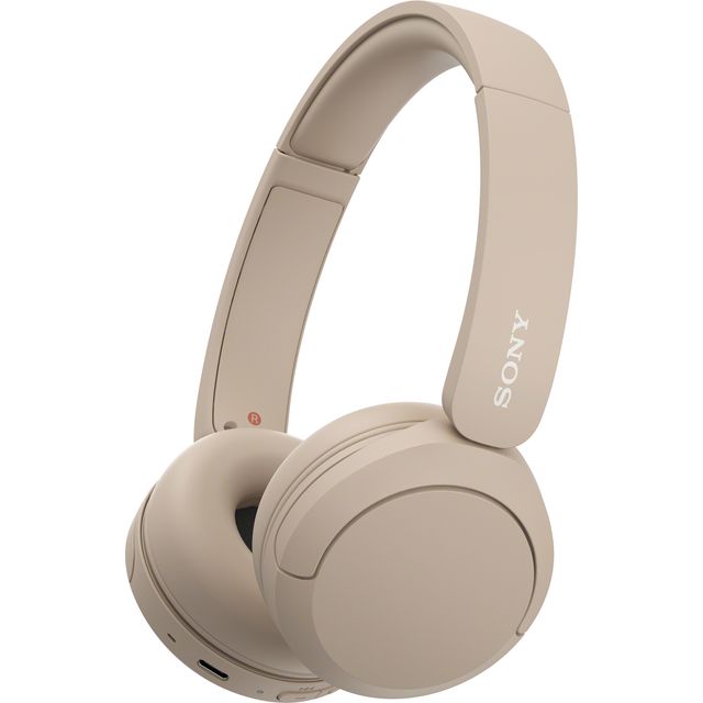 Sony WH-CH520 Wireless On-Ear Headphones - Cream