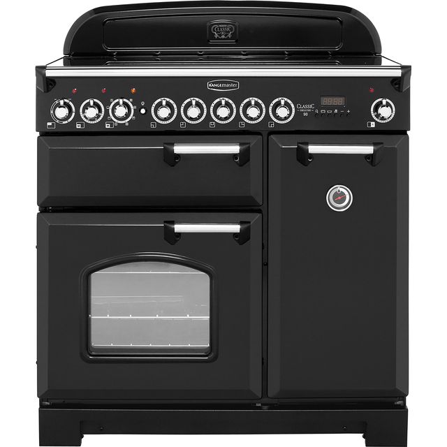 Rangemaster CDL90EIBL/C Classic Deluxe 90cm Electric Range Cooker - Midnight Sport Band - S/M - CDL90EIBL/C_BK - 1