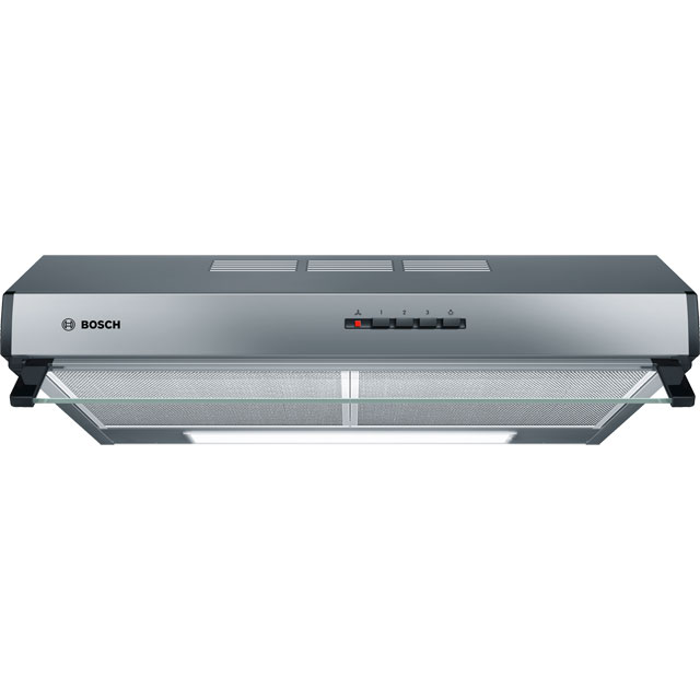 Bosch Series 4 DUL63CC50B 60 cm Visor Cooker Hood - Stainless Steel - DUL63CC50B_SS - 1