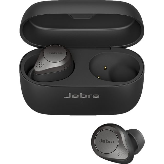 Jabra Elite 85t True Wireless Noise Cancelling In-Ear Headphones - Silver