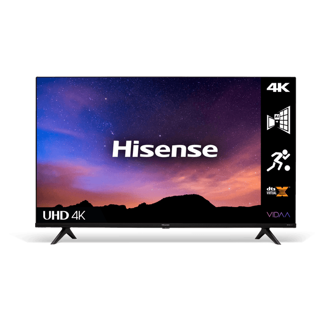Hisense 50A6GTUK 50" Smart 4K Ultra HD TV - Black - 50A6GTUK - 1