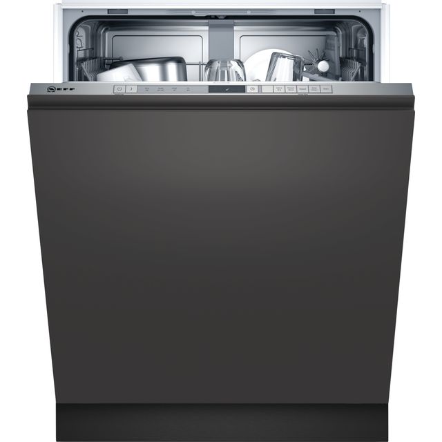 NEFF N30 S353ITX02G Fully Integrated Standard Dishwasher - Stainless Steel Control Panel - E Rated