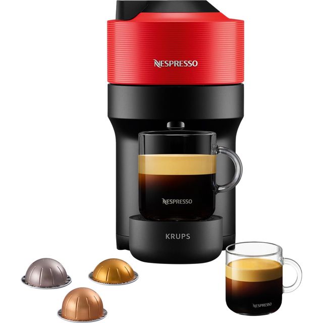 Krups XN920540 Bean to Cup Coffee Machine - Red