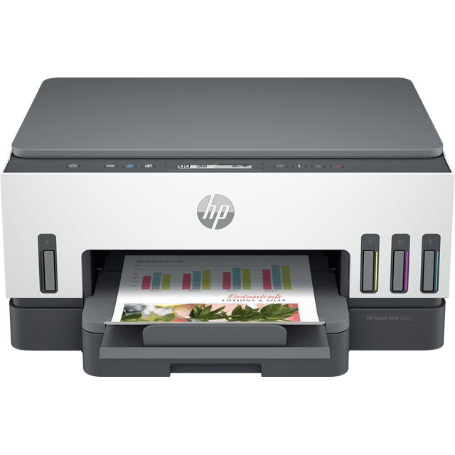 HP Smart Tank 7005 Thermal Inkjet Printer - Grey / White
