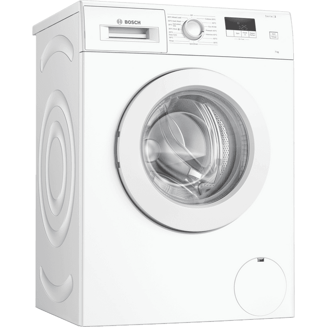 Bosch Series 2 WAJ28008GB 7Kg Washing Machine - White - WAJ28008GB_WH - 1