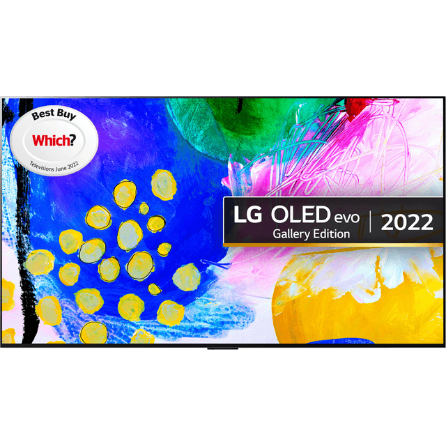 LG OLED55G26LA 55" Smart 4K Ultra HD OLED TV - Satin Silver - OLED55G26LA - 1