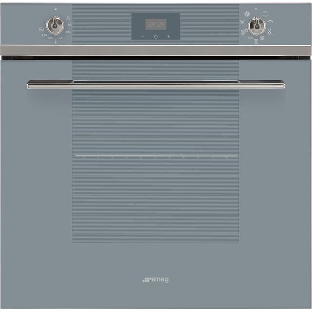 Smeg Linea SF6100TVS1 Built In Electric Single Oven - Silver - SF6100TVS1_SI - 1
