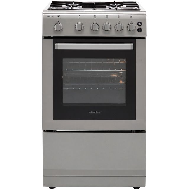 Electra SG50S 50cm Gas Cooker - Silver - A Rated