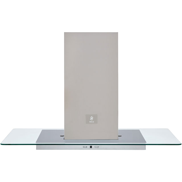 Elica TRIBE-ISLAND 90 cm Integrated Cooker Hood - Stainless Steel / Glass - TRIBE-ISLAND_SSG - 1