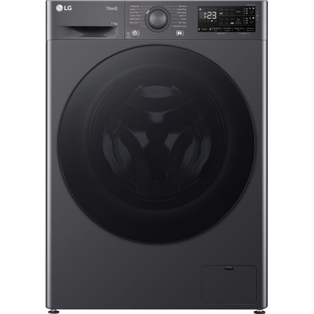 LG EZDispense F4Y511GBLA1 11kg WiFi Connected Washing Machine with 1400 rpm - Slate Grey - A Rated