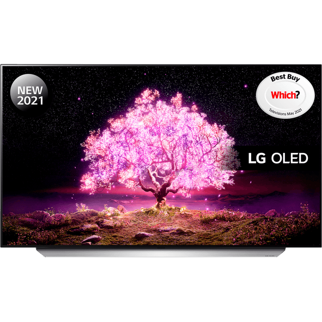 LG OLED48C14LB 48" Smart 4K Ultra HD OLED TV - Black - OLED48C14LB - 1