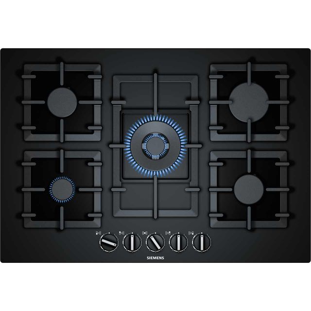 Ep7a6qb90 Bk Siemens Gas Hob 5 Burners Ao Com